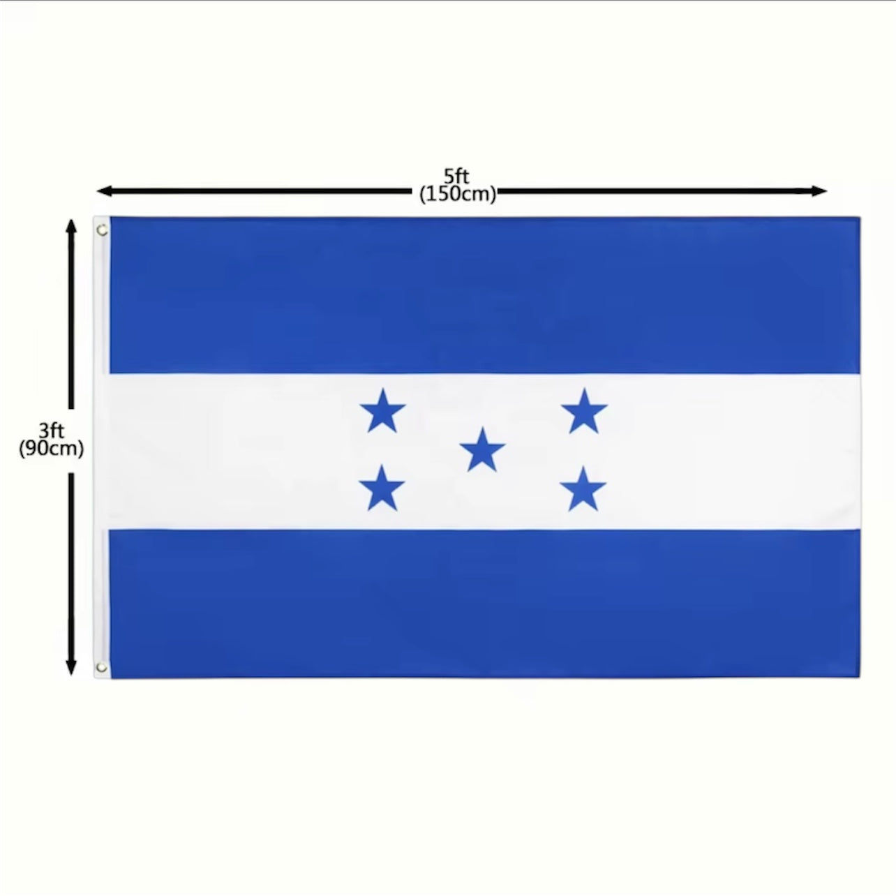 Honduras FlagðŸ‡ðŸ‡³ 3x5ft