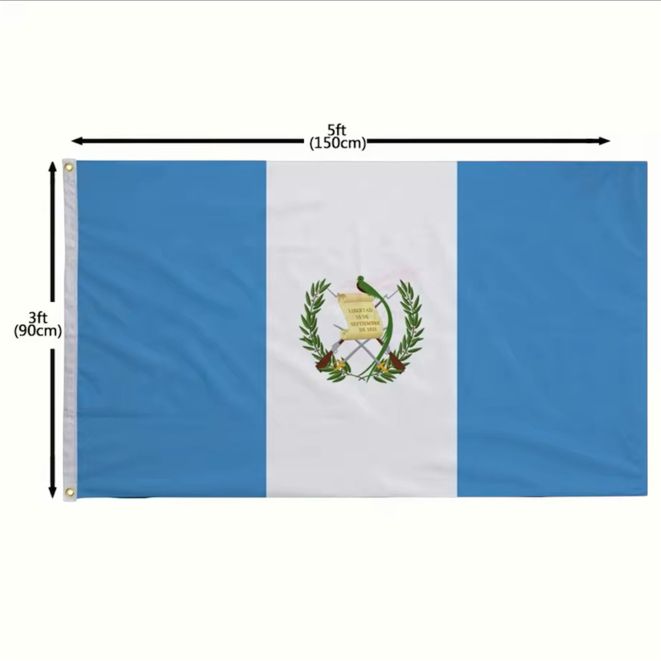 Guatemala flag🇬🇹 3x5ft